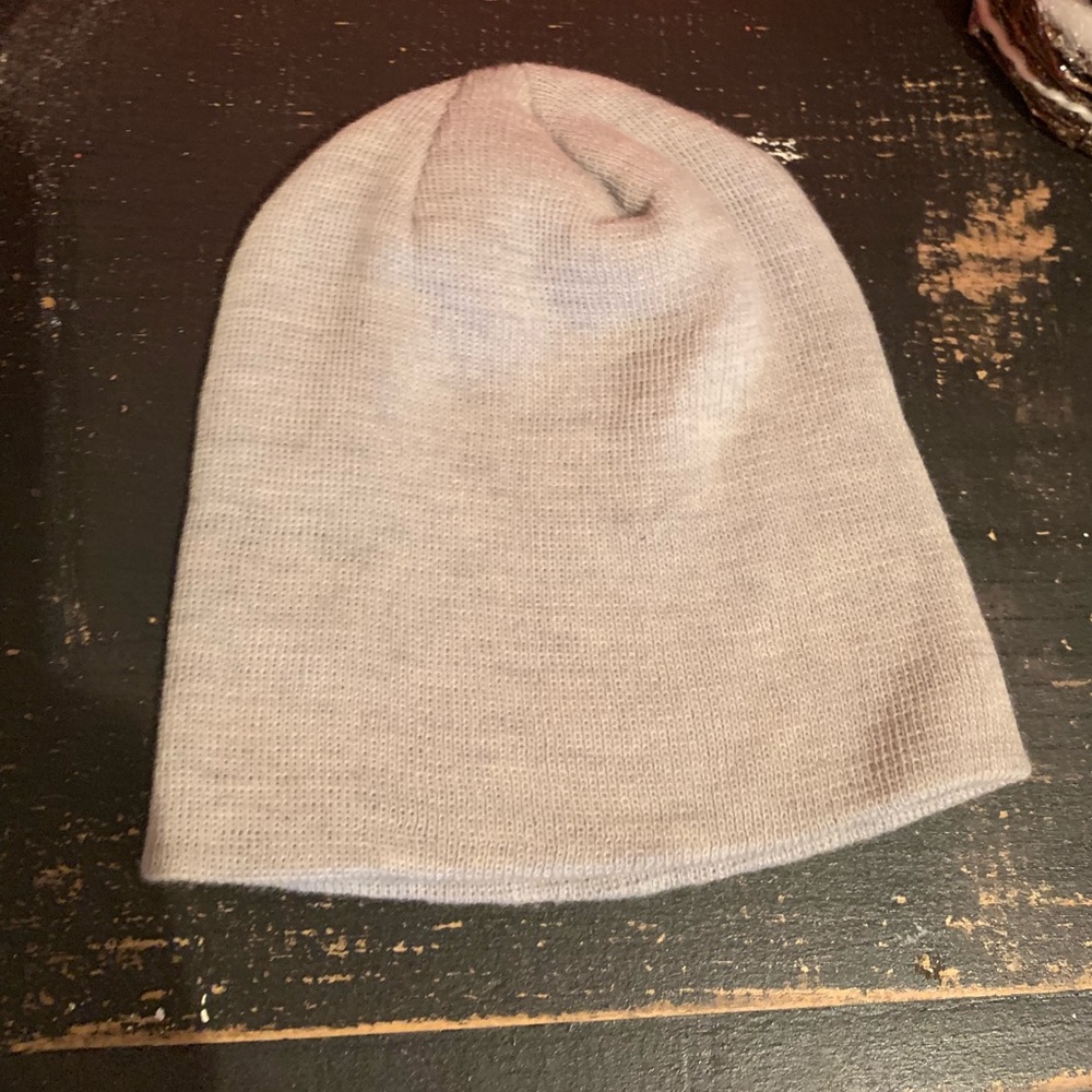 🔵 Boys Gray Beanie Winter Hat